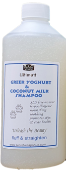 Greek yoghurt &amp; Coconut shampoo 500 ml