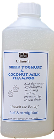 Greek yoghurt & Coconut shampoo 500 ml