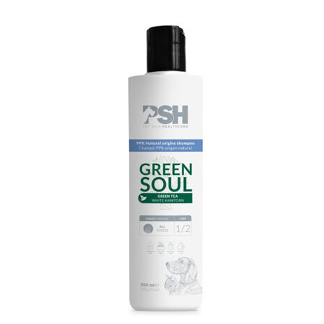 PSH Green Soul  Shampoo alle en gevoelige vachten 300ml