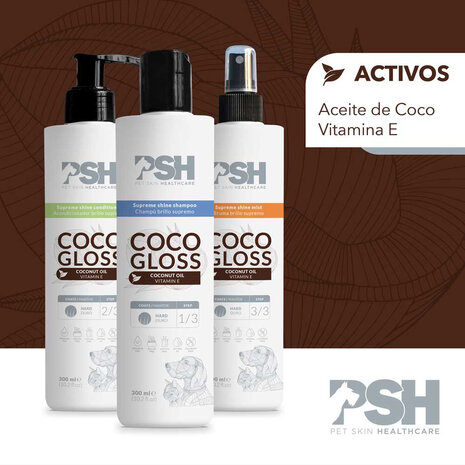 Coco Gloss Shampoo -hard coats - 300 ml