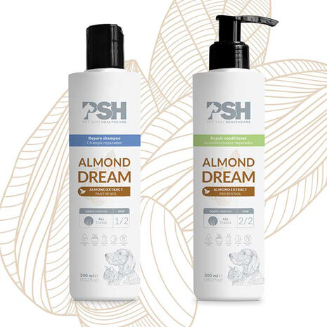 PSH Almond Dream Shampoo beschadigde vacht 300ml